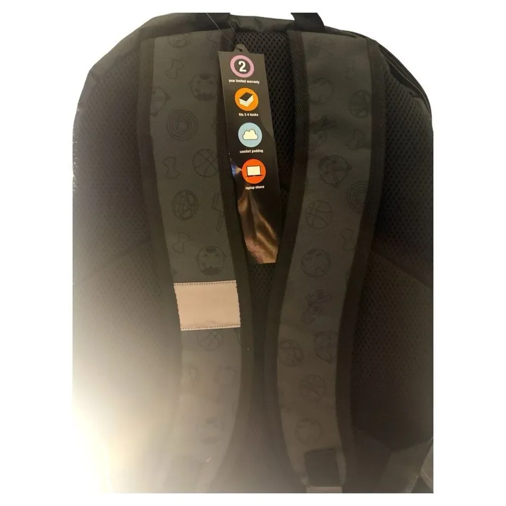 Marvel Backpack Avengers Icons Travel School Bag with Keychain‎